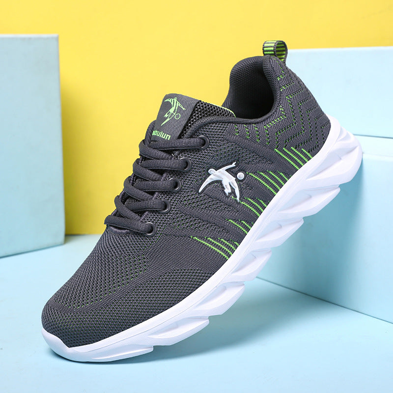 Damen Sportliche Laufschuhe mit atmungsaktiver Mesh-Struktur und federleichtem Dämpfungssystem R&B