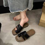 Damen Sandalen mit komfortablem Fußbett und modernem Riemendesign R&B