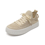 Damen Sportliche und atmungsaktive Sneaker mit flexiblem Sohlenprofil R&B