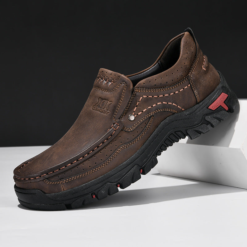 Herren Bequeme und robuste Mokassins mit rutschfester Sohle R&B