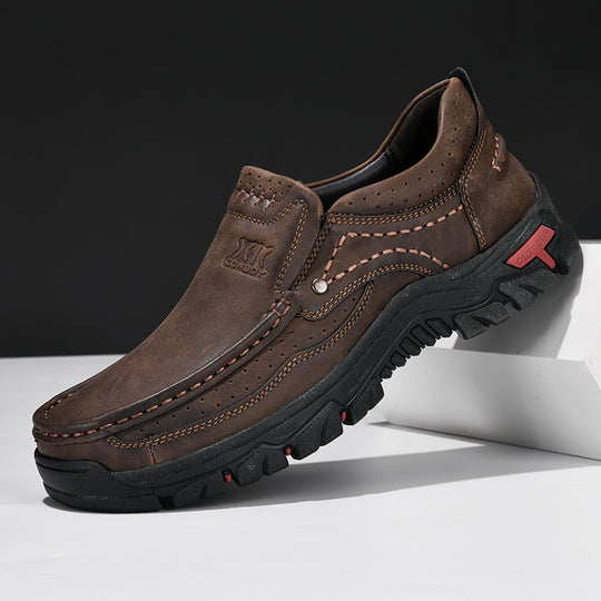 Herren Bequeme und robuste Mokassins mit rutschfester Sohle R&B