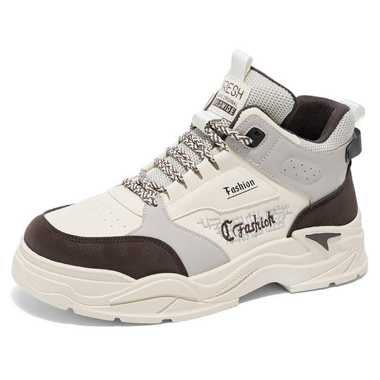 Damen Sportliche High-Top Sneakers mit modernem Design und dämpfender Sohle R&B