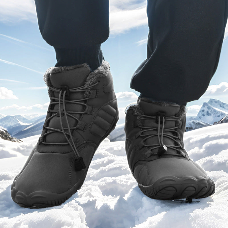 Damen wasserdichte Winterstiefel mit isolierender Fütterung R&B