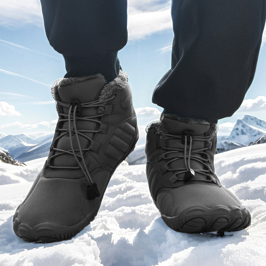Damen wasserdichte Winterstiefel mit isolierender Fütterung R&B