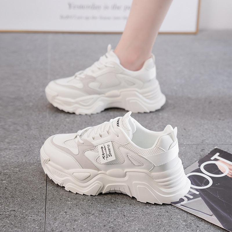 Damen Sportliche Chunky Sneakers mit dämpfendem Komfort und atmungsaktiver Obermaterialstruktur R&B