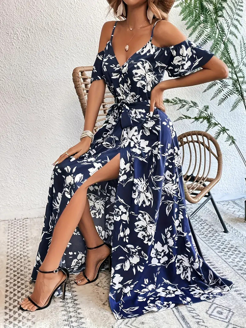 R&B | Unregelmäßiges Kleid mit Hosenträgern