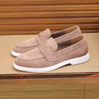 Damen Mokassin Sneaker mit strukturiertem Obermaterial und rutschfester Sohle R&B