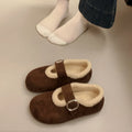 Damen Clogs mit weichem Innenfutter und modischem Riemen R&B