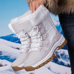 Damen Winter-Wanderstiefel mit isolierender Fütterung und rutschfester Sohle R&B