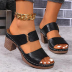 Damen Bequeme und stilvolle Absatzsandalen R&B