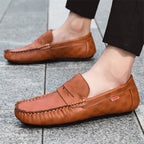 Herren Modische Mokassins mit handgenähtem Finish R&B