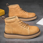 Damen Schnürboots aus hochwertigem Wildleder mit rutschfester Sohle