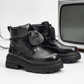 Damen Robuste und stylische Schnürstiefel mit modischem Design R&B