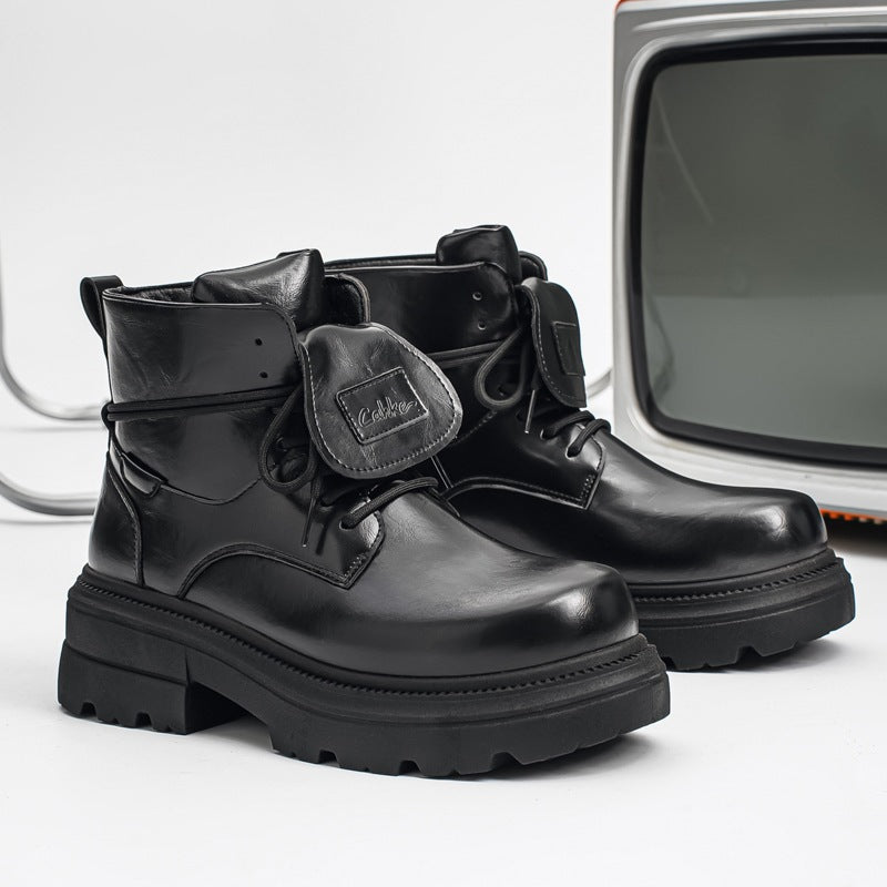 Damen Robuste und stylische Schnürstiefel mit modischem Design R&B