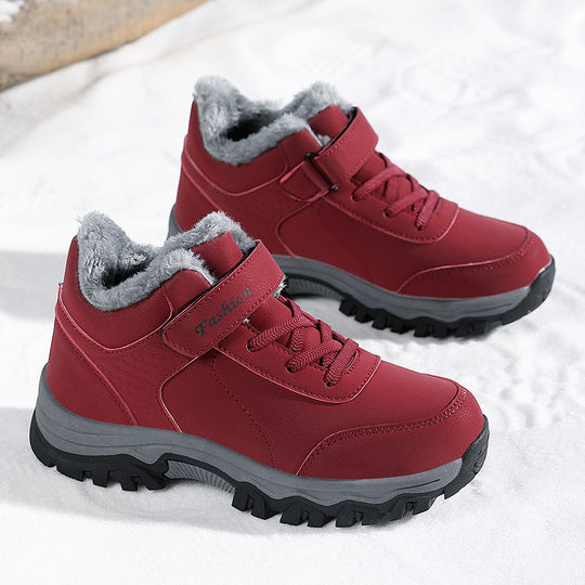 Damen Winterstiefel mit rutschfester Sohle und wärmendem Futter R&B