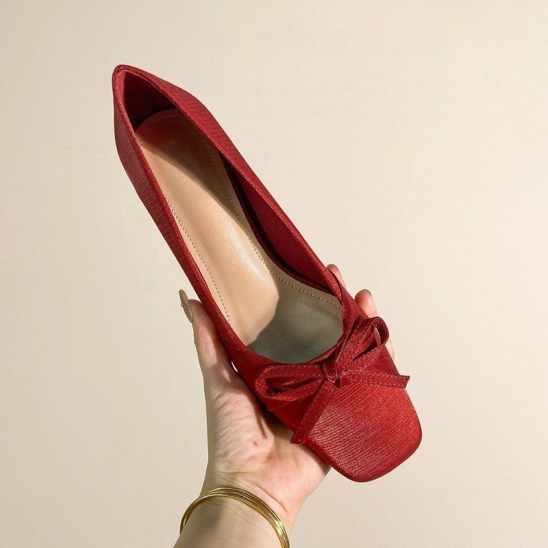 Damen elegante Pumps mit verziertem Schleifendetail R&B