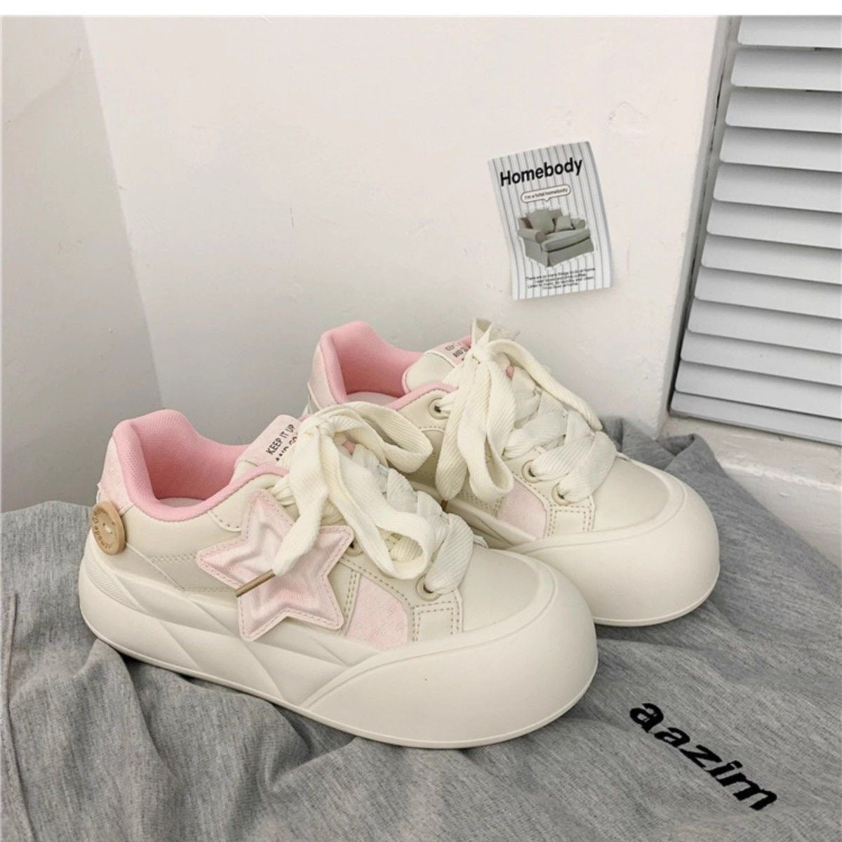 Damen Trendige Sportliche Sneaker