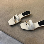 Damen Elegante und komfortable Clogs mit modischem Riemchen R&B