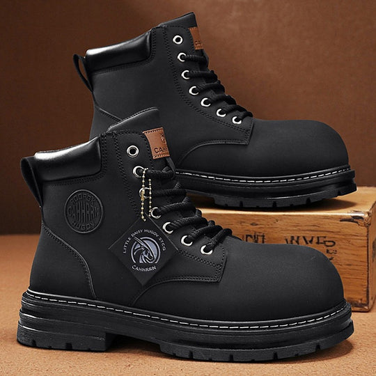 Damen Robuste Arbeitsboots mit verstärktem Knöchel und rutschfester Sohle R&B