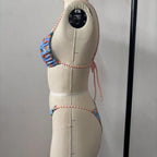 Damen Bikini mit verspieltem Obstmotiv R&B