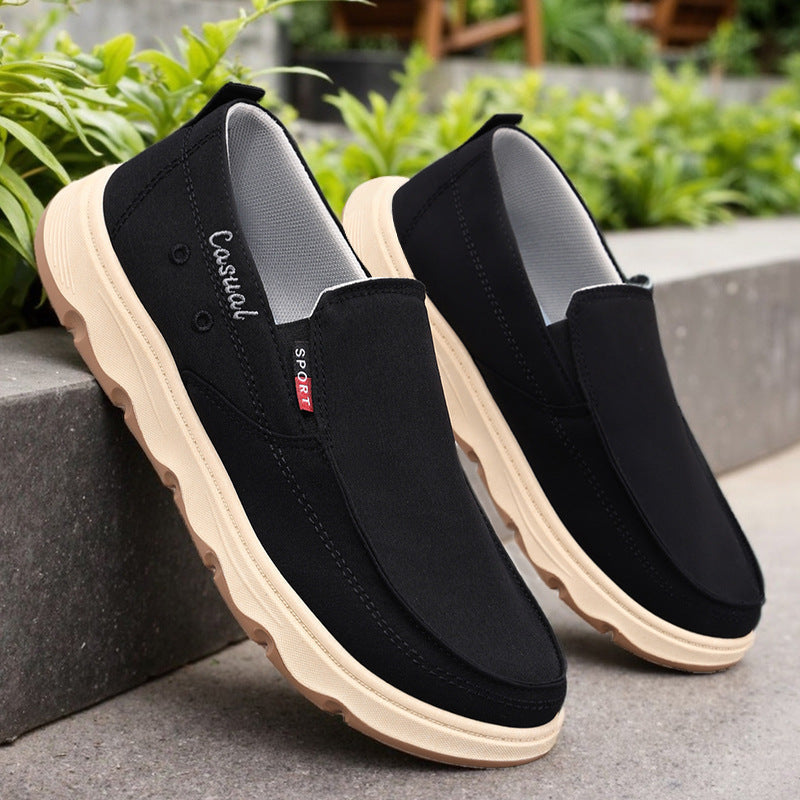 Damen Bequeme Slip-On Freizeitschuhe