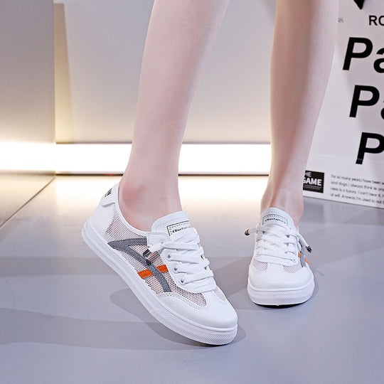 Damen modische Freizeitsneaker mit rutschfester Sohle und atmungsaktivem Obermaterial R&B