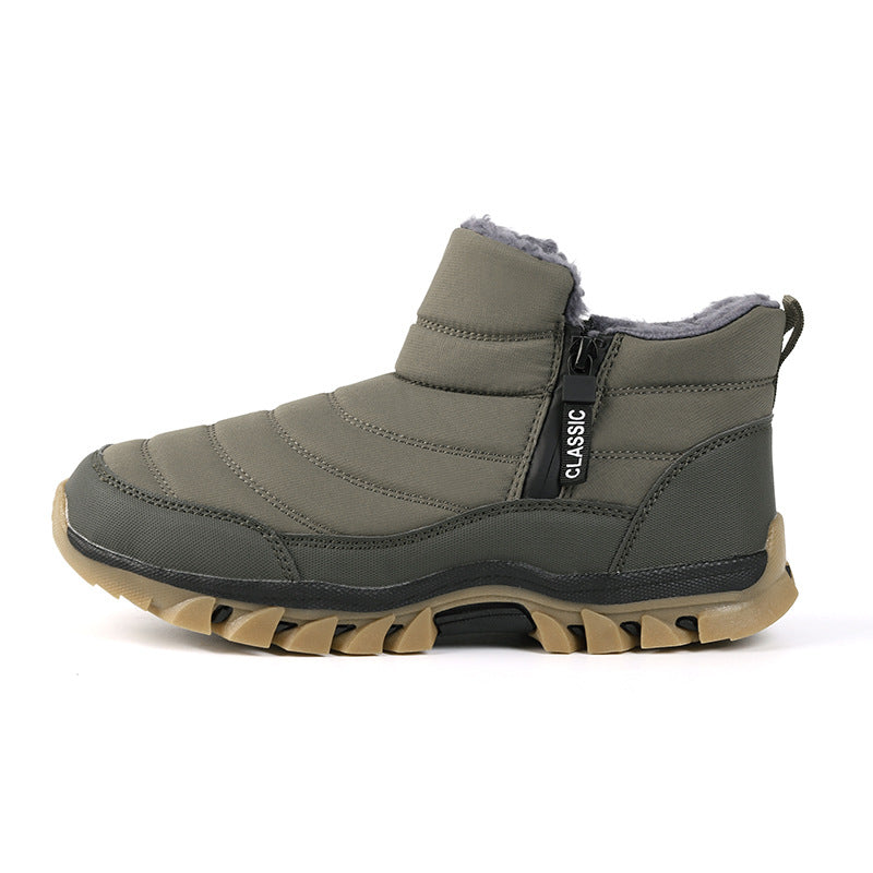 Damen Winterstiefel mit kuscheligem Futter und rutschfester Profilsohle R&B
