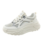Damen Sportliche Mesh Sneakers mit dämpfendem Sohlenprofil und ergonomischem Design R&B
