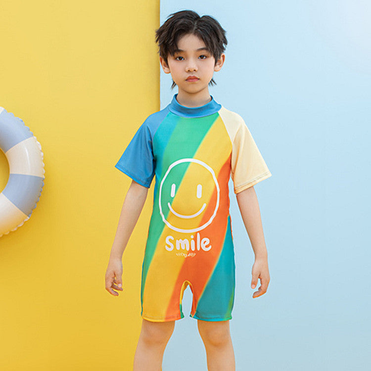 Jungen UV-Schutz Schwimmanzug R&B