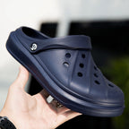Damen Bequeme Clogs mit Luftlöchern R&B