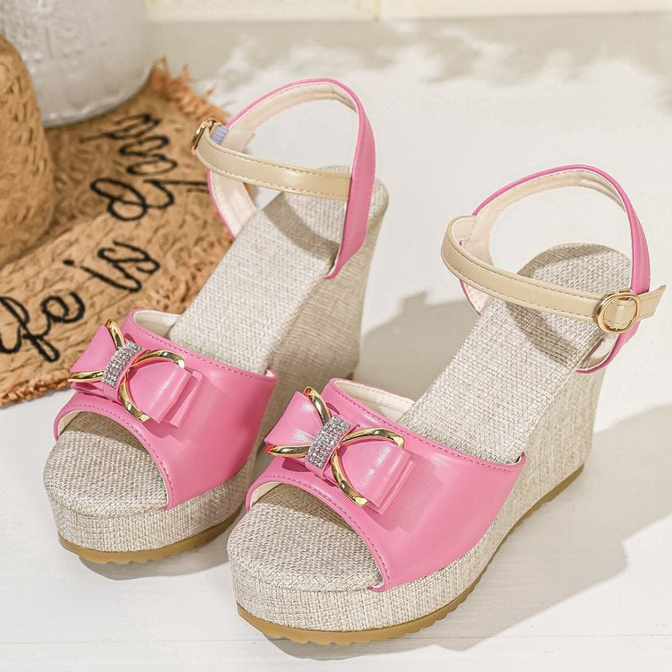 Damen Keilabsatzsandalen R&B