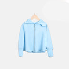 Damen atmungsaktive UV-Schutzjacke mit hohem Kragen R&B