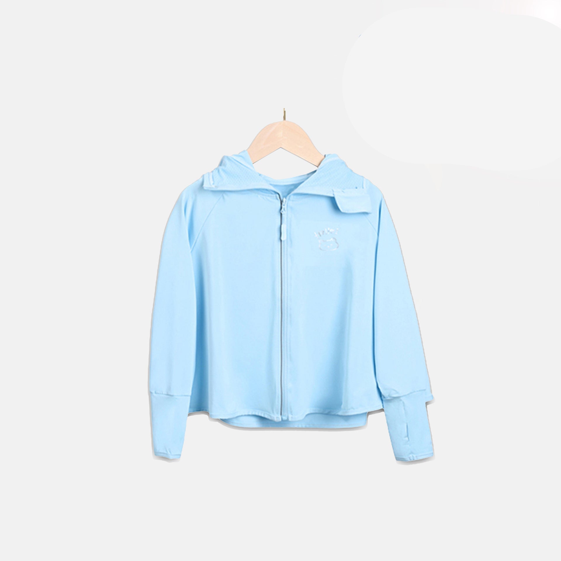 Damen atmungsaktive UV-Schutzjacke mit hohem Kragen R&B
