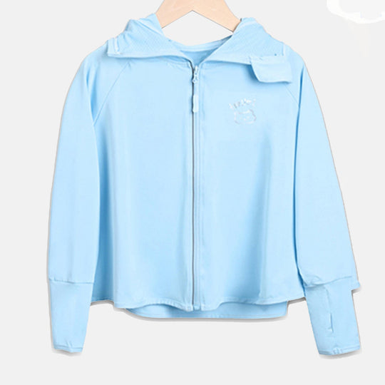 Mädchen Übergangsjacke mit Kapuze und niedlichem Tiermotiv R&B