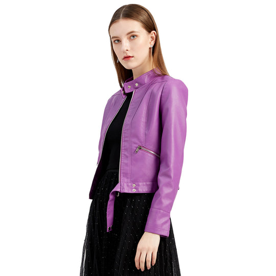 Damen Bikerjacke mit modernem Schnitt R&B