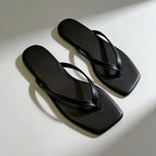 Damen Zehentrenner-Sandalen mit ergonomischem Fußbett und rutschfester Sohle R&B 1777487412