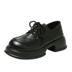 Damen Bequeme Derbyschuhe mit klassischem Design und rutschfester Sohle