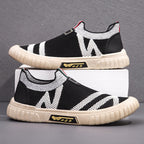 Damen Atmungsaktive Slip-On Sneakers im stilvollen Design mit elastischer Struktur R&B