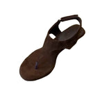 Damen Zehentrenner-Sandalen mit ergonomischem Fußbett und geschmackvollem Riemendesign R&B
