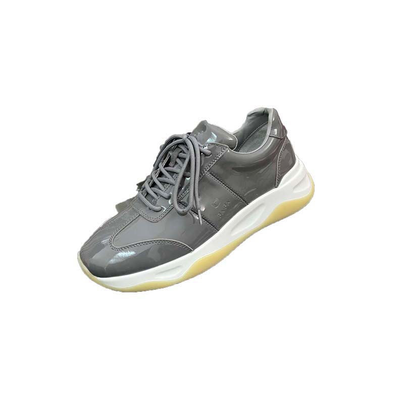 Damen Elegante Sneakers mit hochglänzender Oberfläche und dämpfender Laufsohle R&B