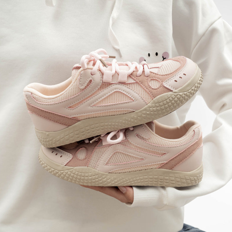 Damen Sportliche Freizeitschuhe mit atmungsaktiver Mesh-Konstruktion und rutschfester Sohle R&B