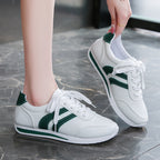 Damen Sportliche Sneakers mit bequemer Schnürung und atmungsaktivem Design R&B
