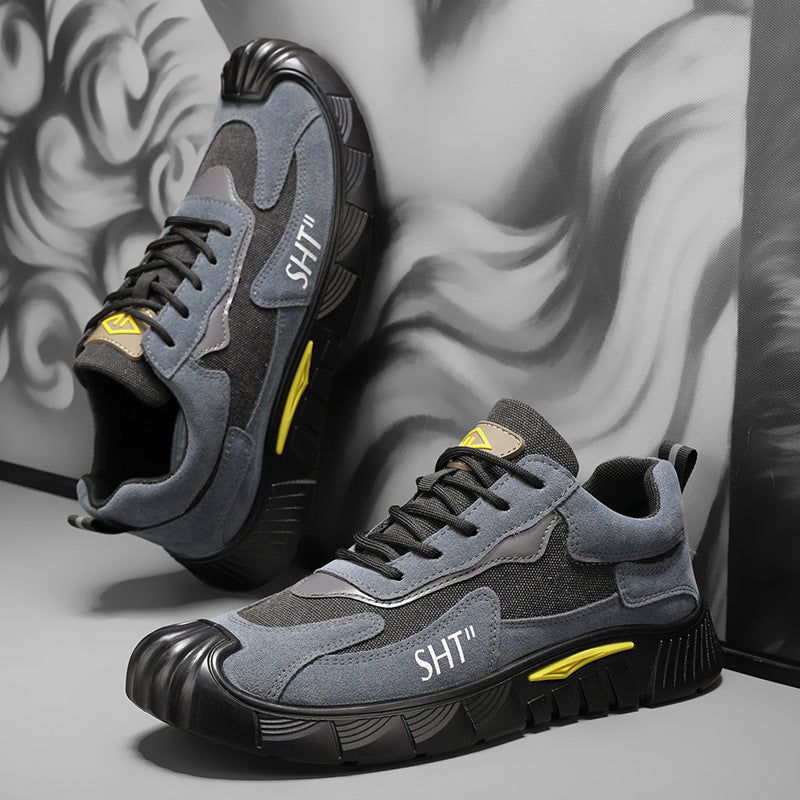 Herren Sportliche Sneakers mit robustem Design und stoßdämpfender Sohle R&B