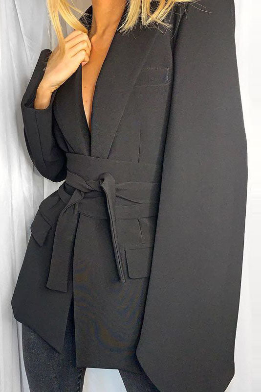 R&B | Gürtel Tunika Jacke