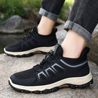 Damen Sportliche Trail-Sneaker mit atmungsaktivem Mesh-Obermaterial und rutschfester Sohle R&B