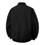 Herren stylische Bomberjacke mit unkompliziertem Schnitt und elastischen Bündchen R&B