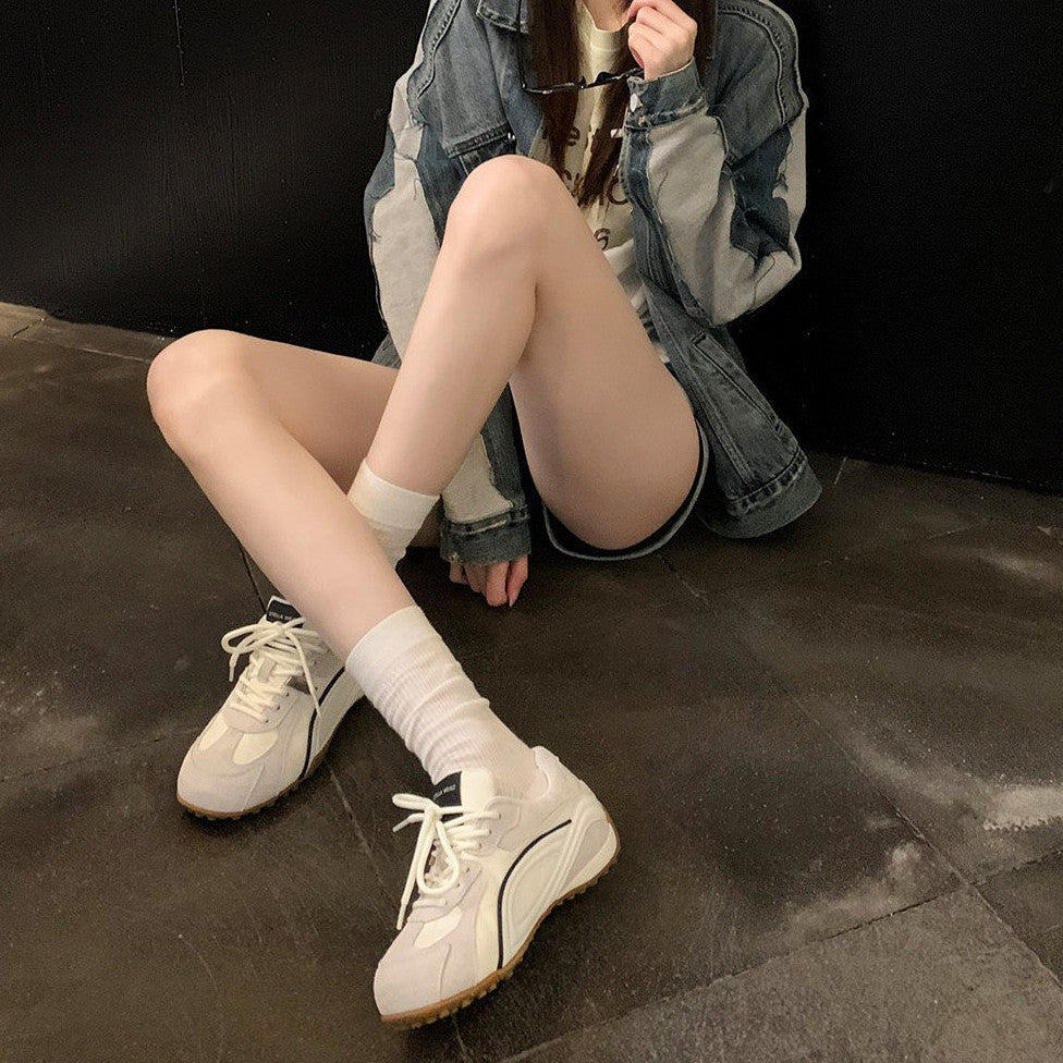 Damen Sportliche Sneaker mit atmungsaktivem Obermaterial und dämpfender Sohle R&B