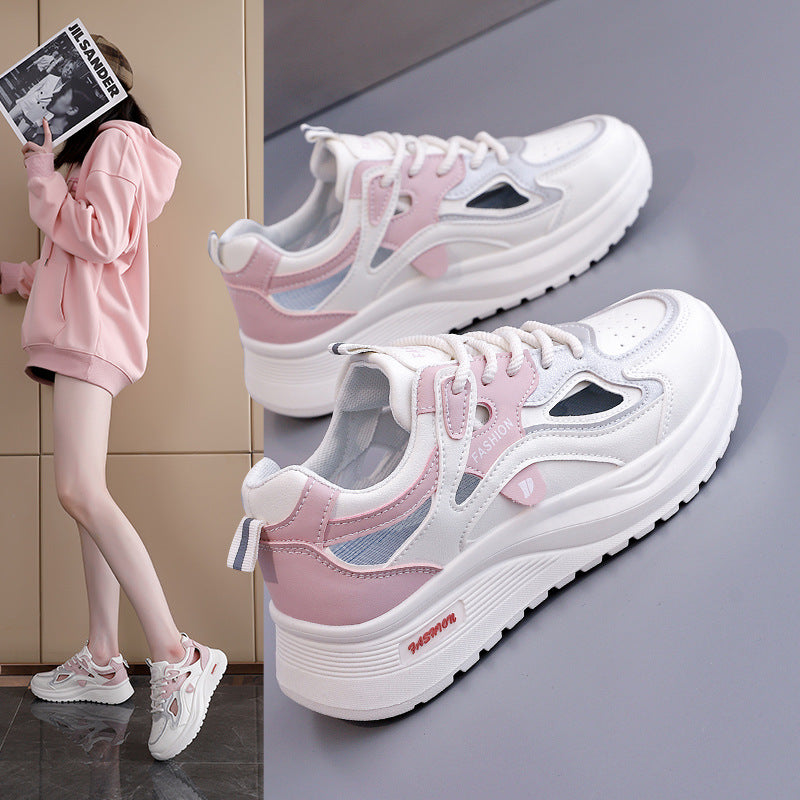 Damen Sportliche Sneakers mit atmungsaktiver Mesh-Oberfläche und modischem Design R&B