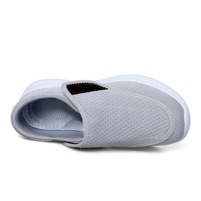 Damen Atmungsaktive Slip-On Sneakers mit elastischem Einstieg R&B