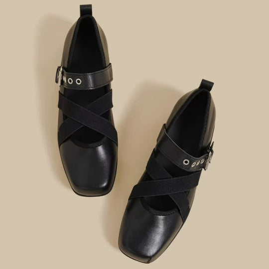 Damen Komfortable Mokassin-Ballerinas R&B